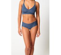 Panty SKINY "Micro Essentials", Damen, Gr. 36, vintage indigo, Microfaser, Obermaterial: 72% Polyamid, 28% Elasthan, unifarben, normal, Unterhosen Panty, elastisch, bequem, ohne Nähte, mit Unsichtbar-