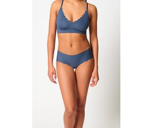 Panty SKINY "Micro Essentials", Damen, Gr. 42, vintage indigo, Microfaser, Obermaterial: 72% Polyamid, 28% Elasthan, unifarben, normal, Unterhosen Panty, elastisch, bequem, ohne Nähte, mit Unsichtbar-