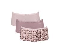 Panty SLOGGI "GO Crush", Damen, Gr. S, rosa (1, multiple colours), Single Jersey, Obermaterial: 95% Polyamid, 5% Elasthan, körpernah, Unterhosen Panty, mit Spitzendetails, Cotton-Mix (38766943-S) 1, m