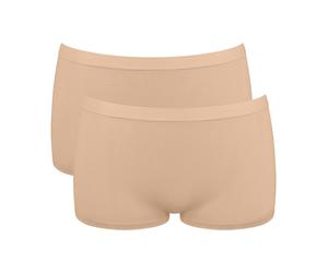 Panty SLOGGI "GO Sense", Damen, Gr. XXL, braun (peanut butter), Single Jersey, Obermaterial: 89% Modal, 11% Elasthan, Unterhosen Panty, Santoni Rundstrick (83259154-XXL) peanut butter