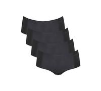 Panty SLOGGI "Panty Zero Microfiber Shorts 2.0 4er Pack", Damen, Gr. S, schwarz, Obermaterial: 76% Polyamid PA. 24% Elasthan EL., Unterhosen Panty (62800907-S) schwarz