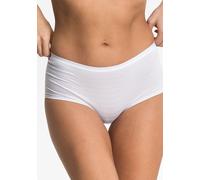 Panty SPEIDEL "Cotton&More", Damen, Gr. 40, weiß, Single Jersey, Obermaterial: 56% Baumwolle, 34% Polyamid, 10% Elasthan, Unterhosen Panty, bequem, basic, ohne Seitennähte, Baumwollmix (92734860-40)