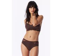 Panty Spitze dunkelbraun - Unique Premium 40