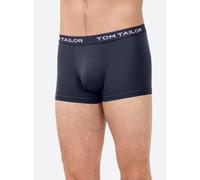 Panty TOM TAILOR, Herren, Gr. 4, 3 Stk., bunt (marine, rot, grau, meliert), 95% Baumwolle, 5% Elasthan, Unterhosen Panty (59128964-4) marine, rot, grau, meliert