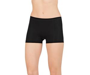 Panty TRIGEMA "TRIGEMA Hüft-Shorty", Damen, Gr. L, 1 Stk., schwarz, 90% Polyamid, 10% Elastan, Unterhosen Panty (243220-L) schwarz