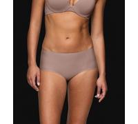 Panty TRIUMPH "Body Make-Up Illusion", Damen, Gr. 36, braun (chocolate mousse), Microtouch, Obermaterial: 80% Polyamid, 20% Elasthan, körpernah, Unterhosen Panty, nahtlos, Microfaser, weicher Bund, ge