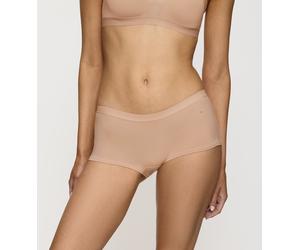 Panty TRIUMPH "Smart Natural Boyshort", Damen, Gr. 1, beige (neutral beige), Single Jersey, Obermaterial: 87% Modal, 13% Elasthan, bequem, Unterhosen Panty, modern und minimalistisch (45033724-1) neut