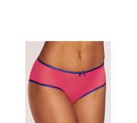 Panty VIVANCE "Finja", Damen, Gr. 32/34, pink (pink, blau), Mesh, Obermaterial: 80% Polyamid, 20% Elasthan, Unterhosen Panty, aus transparentem Soft-Mesh, transparente Unterwäsche, Dessous (64689536-3