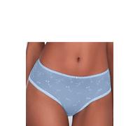 Panty VIVANCE "Thea", Damen, Gr. 40/42, hellblau, Mesh, Obermaterial: 83% Polyamid, 12% Elasthan, 5% Polyester, Unterhosen Panty, mit Blumen aus feiner Stickereispitze, sexy Dessous (76221410-40) hell
