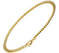 Panzerarmband 333 Gelbgold massiv 21 cm Gold Armband Goldarmband Karabiner