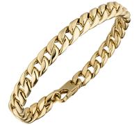 Panzerarmband 585 Gold Gelbgold 21 cm Armband Goldarmband