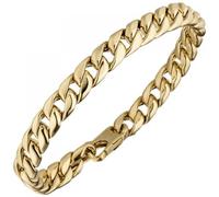 Panzerarmband 585 Gold Gelbgold 21 cm Armband Goldarmband