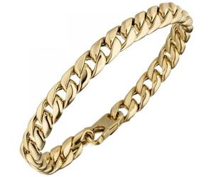Panzerarmband 585 Gold Gelbgold 21 cm Armband Goldarmband