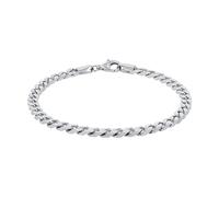 Amor Armband 925 Sterling Silber Unisex Damen Herren Armschmuck, 21 cm, Silber, Kommt in Schmuck Geschenk Box, 2040279