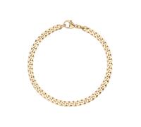 Panzerarmband JOBO "Armband Panzer 4,6 mm", gelbgold 333, Armbänder, Damen, 21cm, Gelbgold 333, Panzerarmband, 333 Gold 21 cm (96095063-0) gelbgold 333