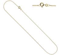 Panzerkette 333 Gelbgold 1,7 mm 50 cm Gold Kette Halskette Goldkette Federring