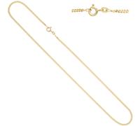 Panzerkette 333 Gelbgold 2,1 mm 45 cm Gold Kette Halskette Goldkette Federring