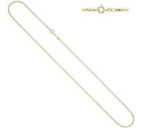 Panzerkette 333 Gelbgold 2,1 mm 70 cm Gold Kette Halskette Goldkette Federring