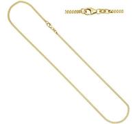 Panzerkette 333 Gelbgold 2,3 mm 70 cm Gold Kette Halskette Goldkette Karabiner
