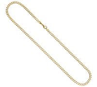 Panzerkette 333 Gold Gelbgold 4,6 mm 50 cm Kette Halskette