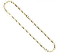 Panzerkette 333 Gold Gelbgold 4,6 mm 60 cm Kette Halskette