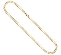 Panzerkette 333 Gold Gelbgold 5,7 mm 50 cm Kette Halskette