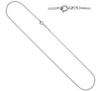 Panzerkette 333 Gold Weißgold 1,7 mm 40 cm Kette Halskette Weißgoldkette