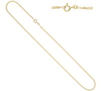 Panzerkette 585 Gelbgold 2,1 mm 42 cm Gold Kette Halskette Goldkette Federring