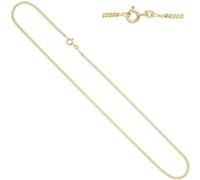 Panzerkette 585 Gelbgold 2,1 mm 42 cm Gold Kette Halskette Goldkette Federring