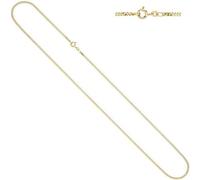 Panzerkette 585 Gelbgold 2,1 mm 55 cm Gold Kette Halskette Goldkette Federring