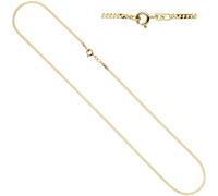 Panzerkette 585 Gelbgold 2,1 mm 60 cm Gold Kette Halskette Goldkette Federring