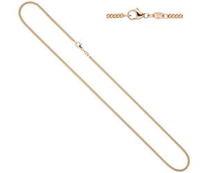 Panzerkette 585 Rotgold 2,0 mm 45 cm Gold Kette Halskette Rotgoldkette Karabiner