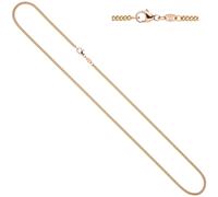 Panzerkette 585 Rotgold 2,0 mm 50 cm Gold Kette Halskette Rotgoldkette Karabiner