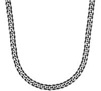 Amor Halskette Edelstahl Unisex Damen Herren Halsschmuck, 50 cm, Silber, Kommt in Schmuck Geschenk Box, 2037351