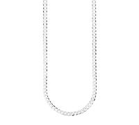 Panzerkette BRUNO BANANI "Schmuck Geschenk Silber 925 Halsschmuck Halskette 4 3 mm breit" Gr. 55, silber (silberfarben), Halsketten, Herren, 55, Silber 925 (Sterlingsilber), L: 55 B: 4,3mm, Panzerkett