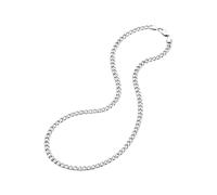 Panzerkette FIRETTI "Schmuck Geschenk Edelstahl Halsschmuck Halskette 5,0 mm breit", silber (edelstahlfarben), Halsketten, Herren, Edelstahl, L: 50 B: 5mm, Panzerkette, B:5mm (836426-0) edelstahlfarbe