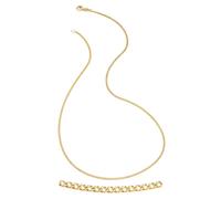 Panzerkette FIRETTI "Schmuck Geschenk Gold 333 Halsschmuck Collierkette 1,7 mm breit" Gr. 60, gold (gelbgoldfarben), Halsketten, Damen, 60, Gelbgold 333, B: 1,7mm, Panzerkette, Made in Germany, B:1,7m