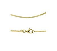 Panzerkette FIRETTI "Schmuck Geschenk Gold 333 oder 585 Collierkette 1,5 mm breit" Gr. 50, gold (gelbgoldfarben), Halsketten, Damen, 50, Gelbgold 585, B: 1,5mm, Panzerkette, Made in Germany, B:1,5mm (
