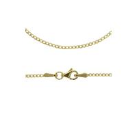 Panzerkette FIRETTI "Schmuck Geschenk Gold 333 oder 585 Collierkette in mehreren Breiten" Gr. 45, gold (gelbgoldfarben), Halsketten, Damen, 45, Gelbgold 333, B: 1,5mm, Panzerkette, Made in Germany, B: