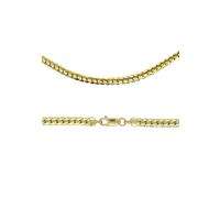 Panzerkette FIRETTI "Schmuck Geschenk Gold 333 oder 585 Collierkette in mehreren Breiten" Gr. 60, gold (gelbgoldfarben), Halsketten, Damen, 60, Gelbgold 585, B: 4,1mm, Panzerkette, Made in Germany, B: