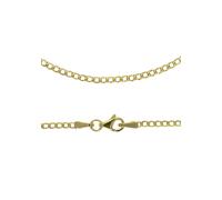 Panzerkette FIRETTI "Schmuck Geschenk Gold 333 oder 585 Collierkette in mehreren Breiten" Gr. 60, gold (gelbgoldfarben), Halsketten, Damen, 60, Gelbgold 585, B: 2mm, Panzerkette, Made in Germany, B:2m