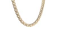 Panzerkette FIRETTI "Schmuck Geschenk Metall Halsschmuck Halskette 8,6 mm breit" Gr. 50, gold (gelbgoldfarben), Halsketten, Damen, 50, Metall, L: 50 B: 8,6mm, Panzerkette, Made in Germany, B:8,6mm (94