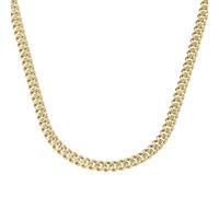 Panzerkette LUIGI MERANO "Panzerkette, enge Gliederung, Gold 585" Halsketten Gr. 45 cm, Gelbgold 585, goldfarben (gold) Damen Panzerketten (33644501-45)