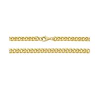 Panzerkette Silber 925 Gold plattiert 10 Mikron (10/1000 mm) JL39-05-0611 JuwelmaLux