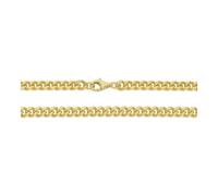 Panzerkette Silber 925 Gold plattiert 10 Mikron (10/1000 mm) JL39-05-0611 JuwelmaLux