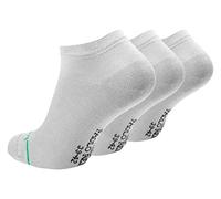 Paolo Renzo® Unisex Bambus Sneaker 3/6/12/18 oder 36 Paar - Größen 35/38, 39/42 und 43/46 - Hellgrau / 43-46 / 3