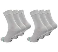 Paolo Renzo Unisex Bambus Socken 3/6/12/18 oder 36 Paar - Bambussocken für Damen und Herren Geruchshemmend - ÖKO-Tex Standard 100 - Handgekettelte Spitze