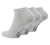 Paolo Renzo® Unisex Sneaker Baumwolle 3/6/12/18 oder 36 Paar - Größen 35/38, 39/42 und 43/46 - Grau / 43-46 / 3