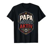 Papa Modus Aktiv Vater Dad Mode Gamer Papa Vatertag T-Shirt