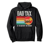 Papa Tax If I'm Buy I'm Try Retro Fast Food Dad Joke Pullover Hoodie